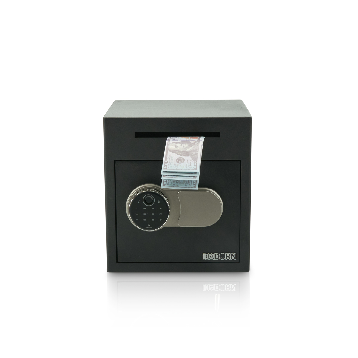 Einwurftresor mit Fingerprint Pin-Code Schloss | Fingerabdruck Scanner | Gastronomie