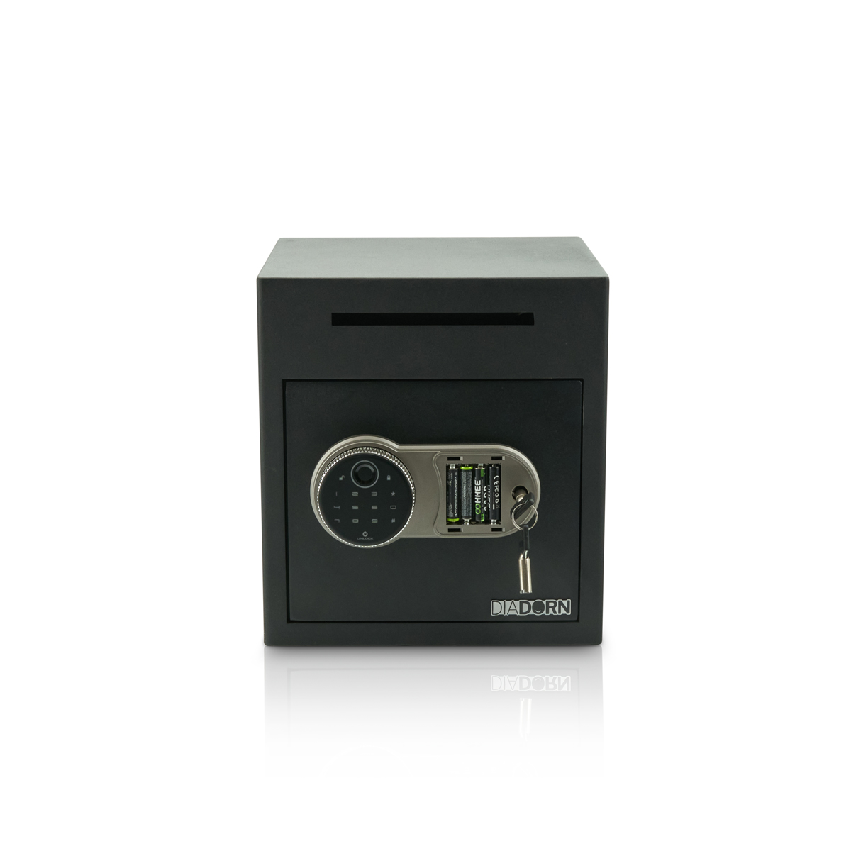Einwurftresor mit Fingerprint Pin-Code Schloss | Fingerabdruck Scanner | Gastronomie