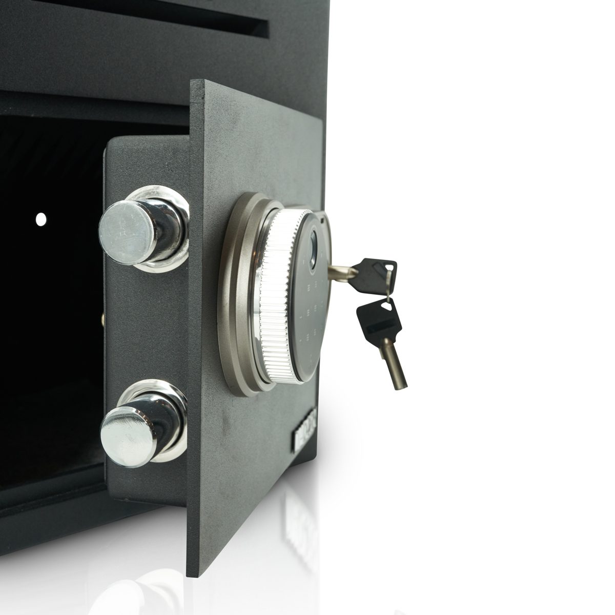 Einwurftresor mit Fingerprint Pin-Code Schloss | Fingerabdruck Scanner | Gastronomie